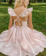 Sparkly Pink Sequin Tulle Dress: Flower Girl Birthday Party